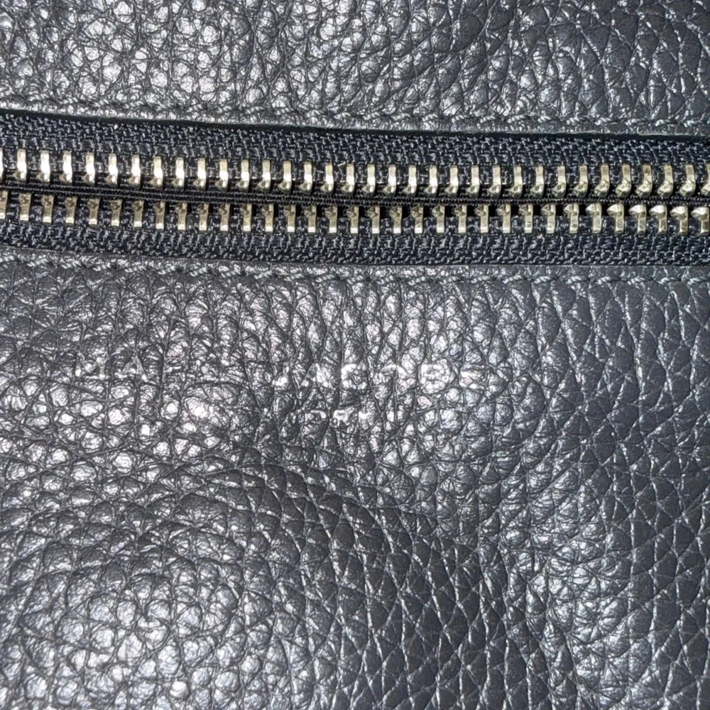 Marc Jacobs Charcoal/Black Leather Crossbody Bag